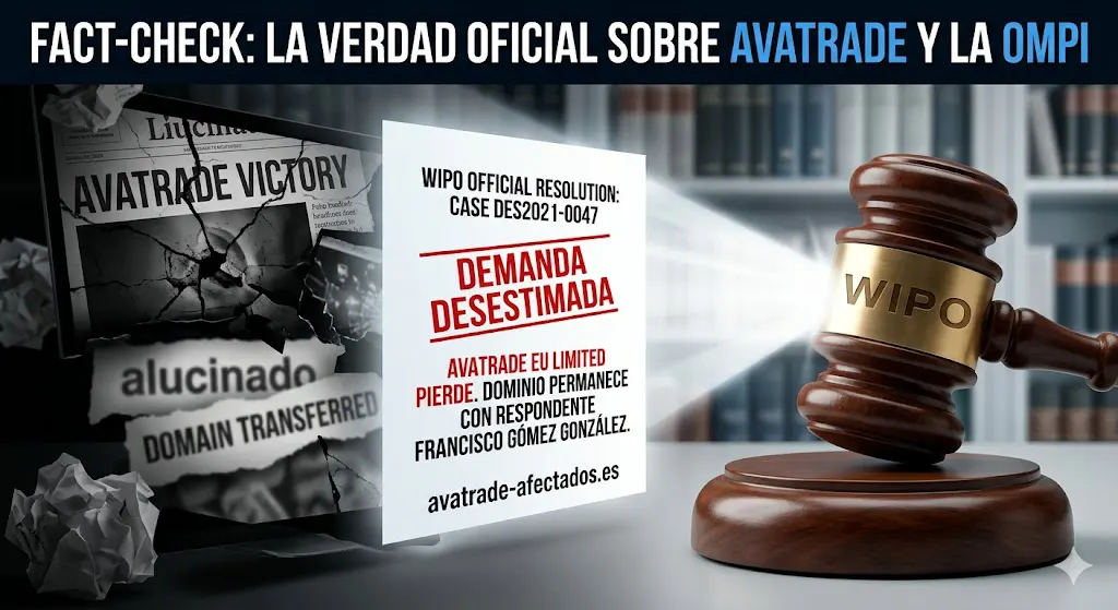 Educación, Verdad Digital y Manipulación de la IA: El caso de las sentencias AVATRADE OMPI sobre fraudes financieros