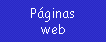 P�ginas web
