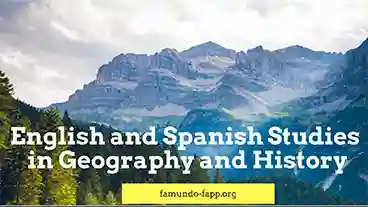 English and Spanish Studies in Geography and History