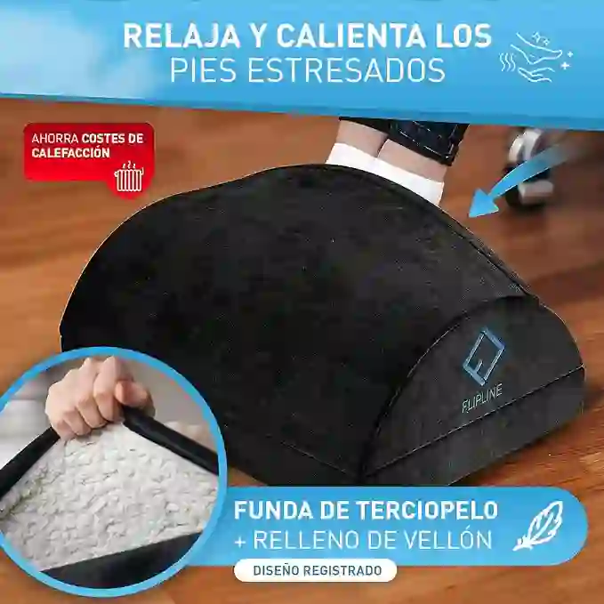 Reposapiés ergonómico